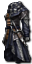 Kostium Bojownik (czar.) (K)