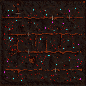 Mapa Ognista Ziemia