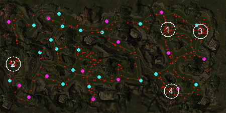 Mapa Wężowa Przełęcz