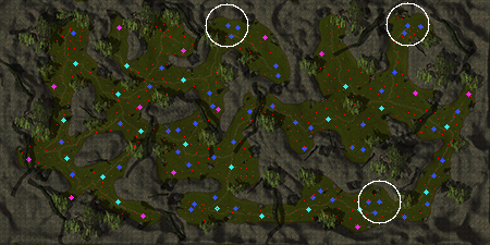 Mapa Zaklęty Las